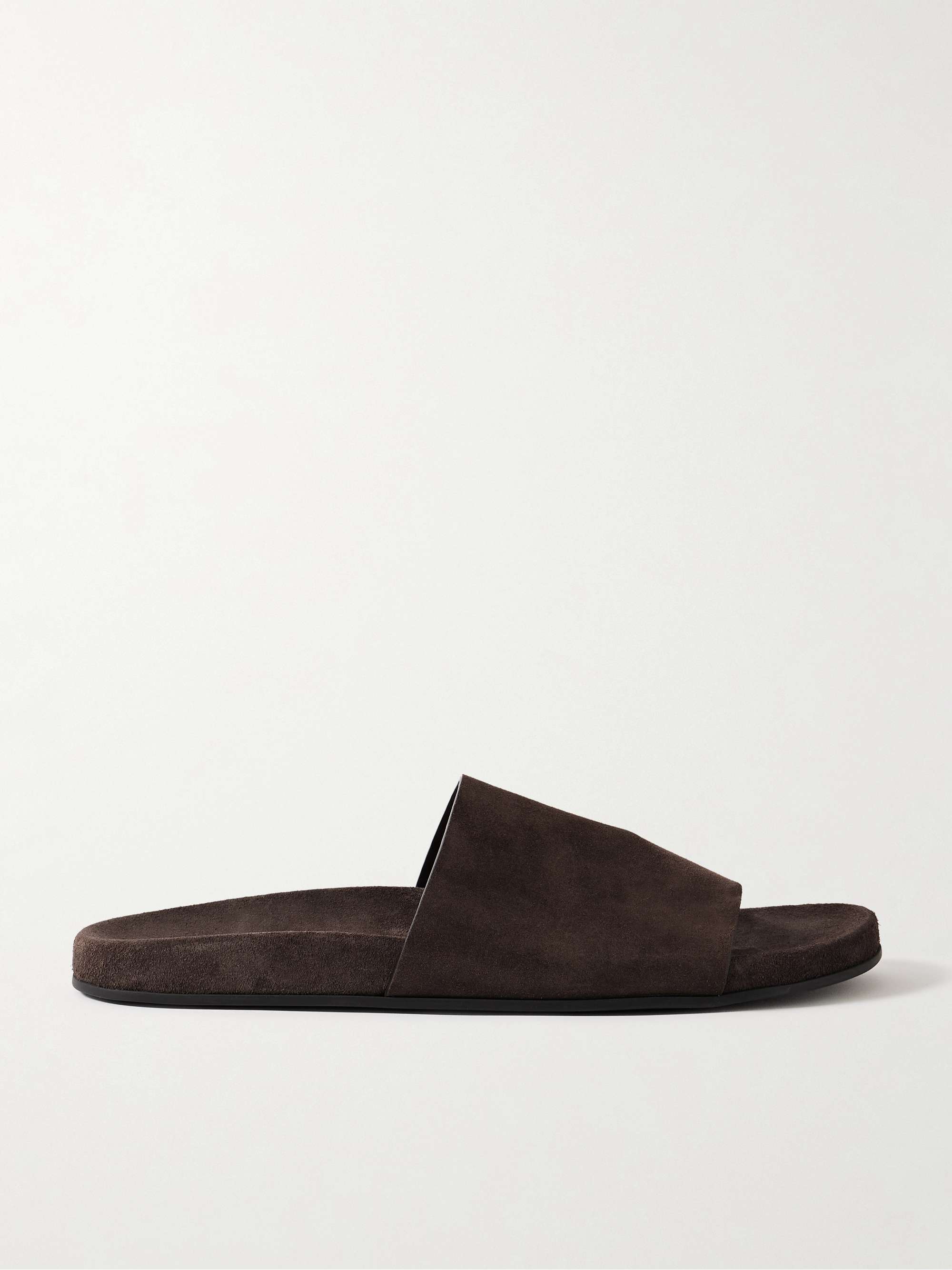Hugh Suede Slides