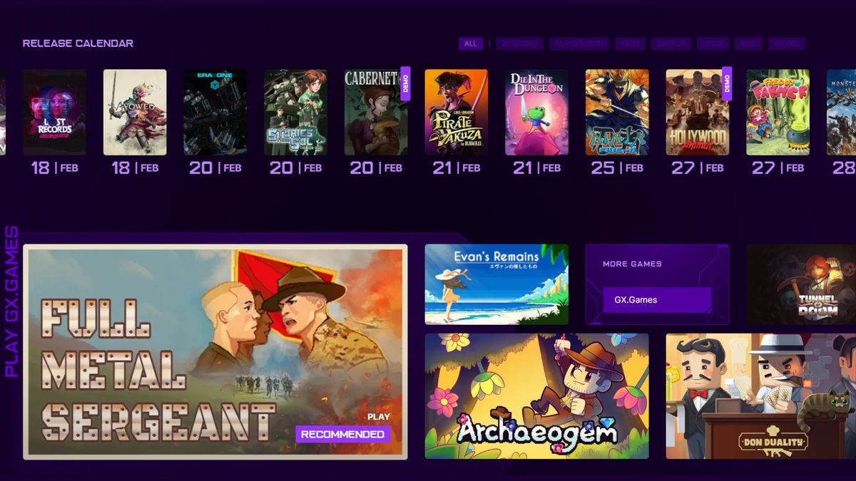 Opera GX's mods and release calendar