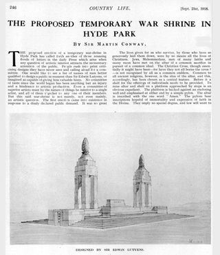 Memorials article