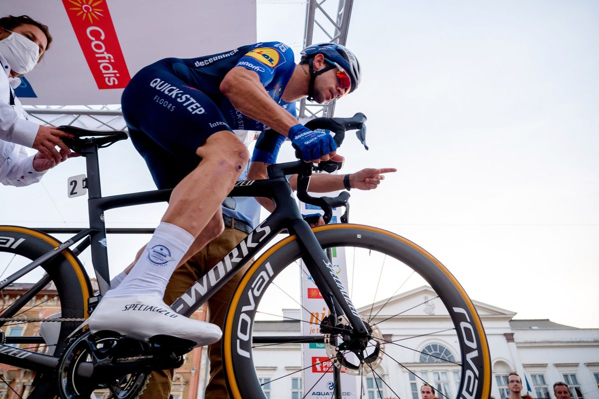 Tour de Slovaquie 2021 65th Edition 1st Stage Kosice Kosice 16 km 15092021 Alvaro Jose Hodeg COL Deceuninck QuickStep photo Igor StancikBettiniPhoto2021