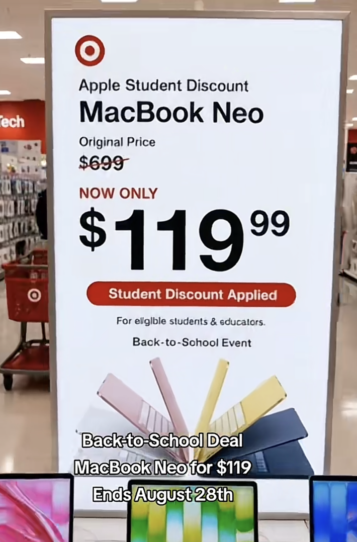 MacBook Neo scam 2026