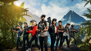 Far Cry VR with a team of players in action