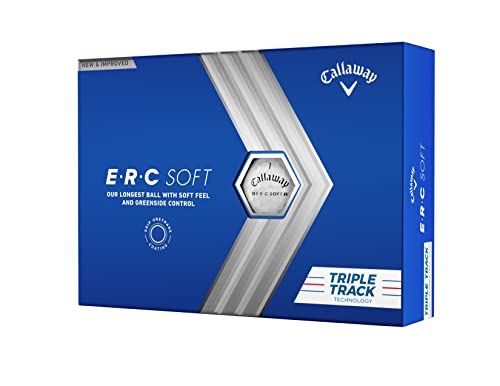 ERC Soft Golf Balls (White Triple Track)
