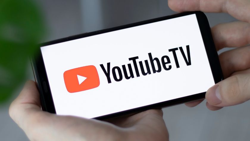 YouTube TV logo on a phone