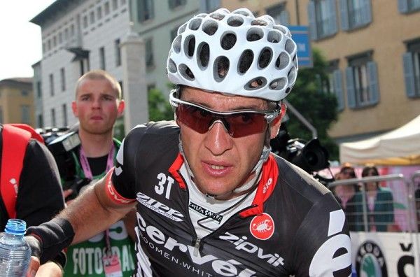 Carlos Sastre (Cervelo) is still in contention