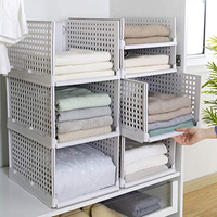 HANAMYA Store Foldable and Stackable Storage Space: View at Amazon