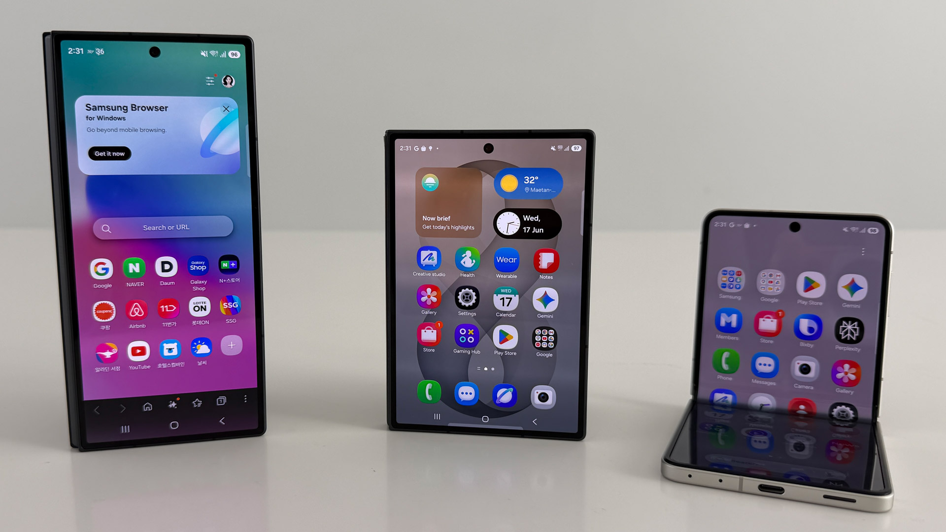 Samsung Galaxy Z 8 phones early look