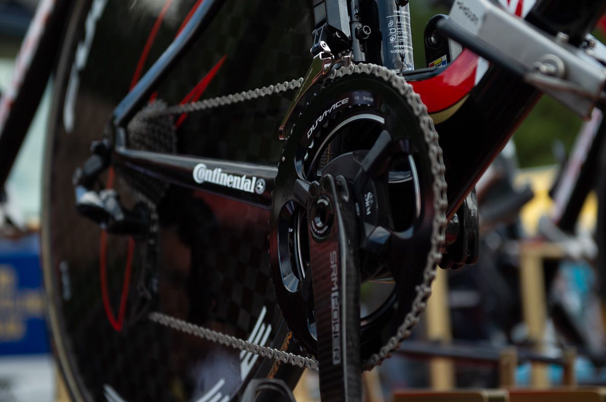 More 58-tooth chainrings on display