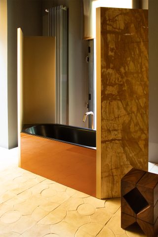 Bathroom installation by Cristina Celestino for Kaldewei at Milan Design Week 2022