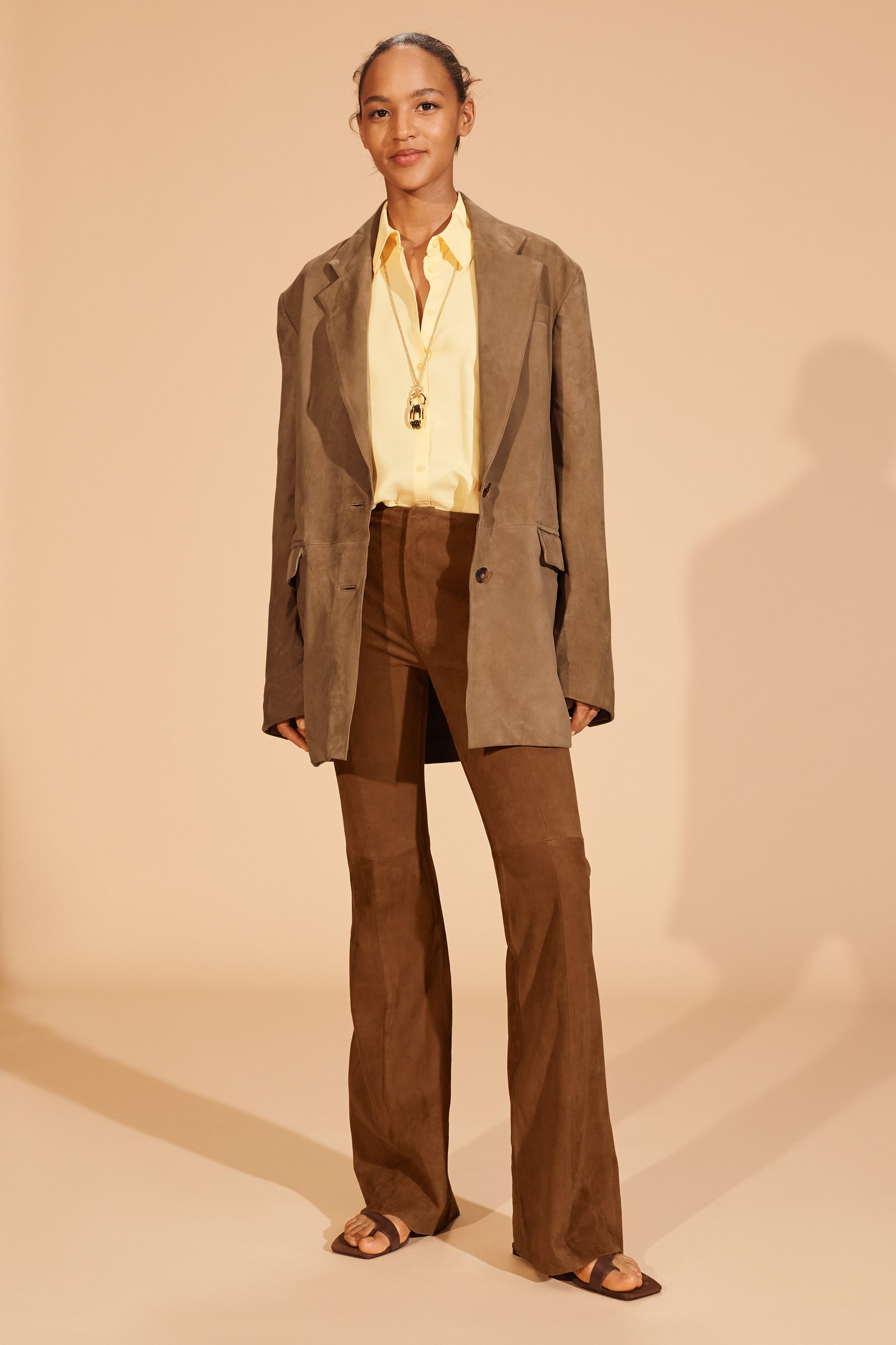 Limited Edition Suede Flare Pants