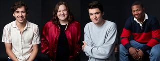 New SNL cast members (from l.): Marcello Hernandez, Molly Kearney, Michael Longfellow and Devon Walker.