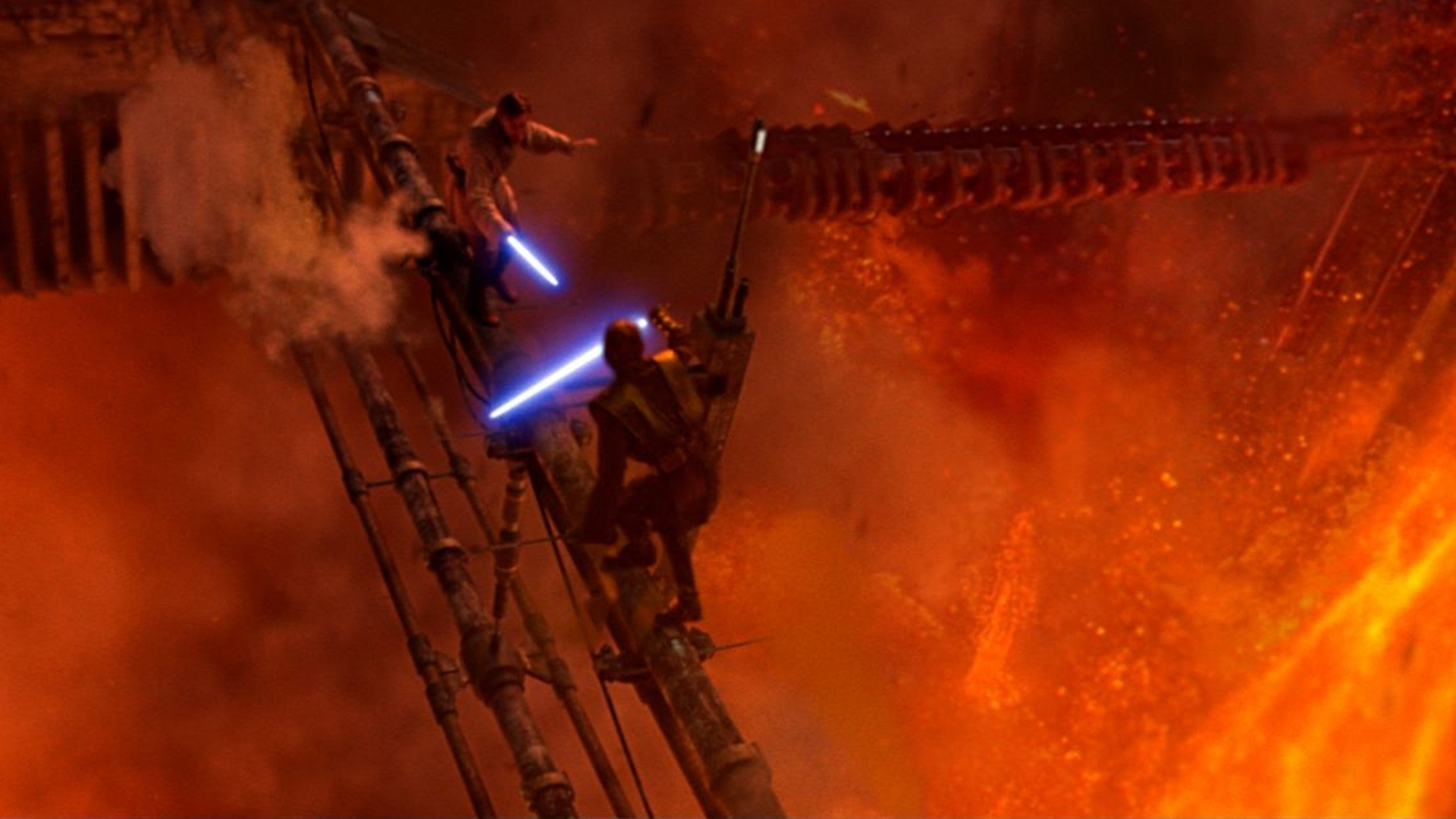 Obi-Wan Kenobi vs. Anakin Skywalker - Star Wars Episode III - Revenge of the Sith