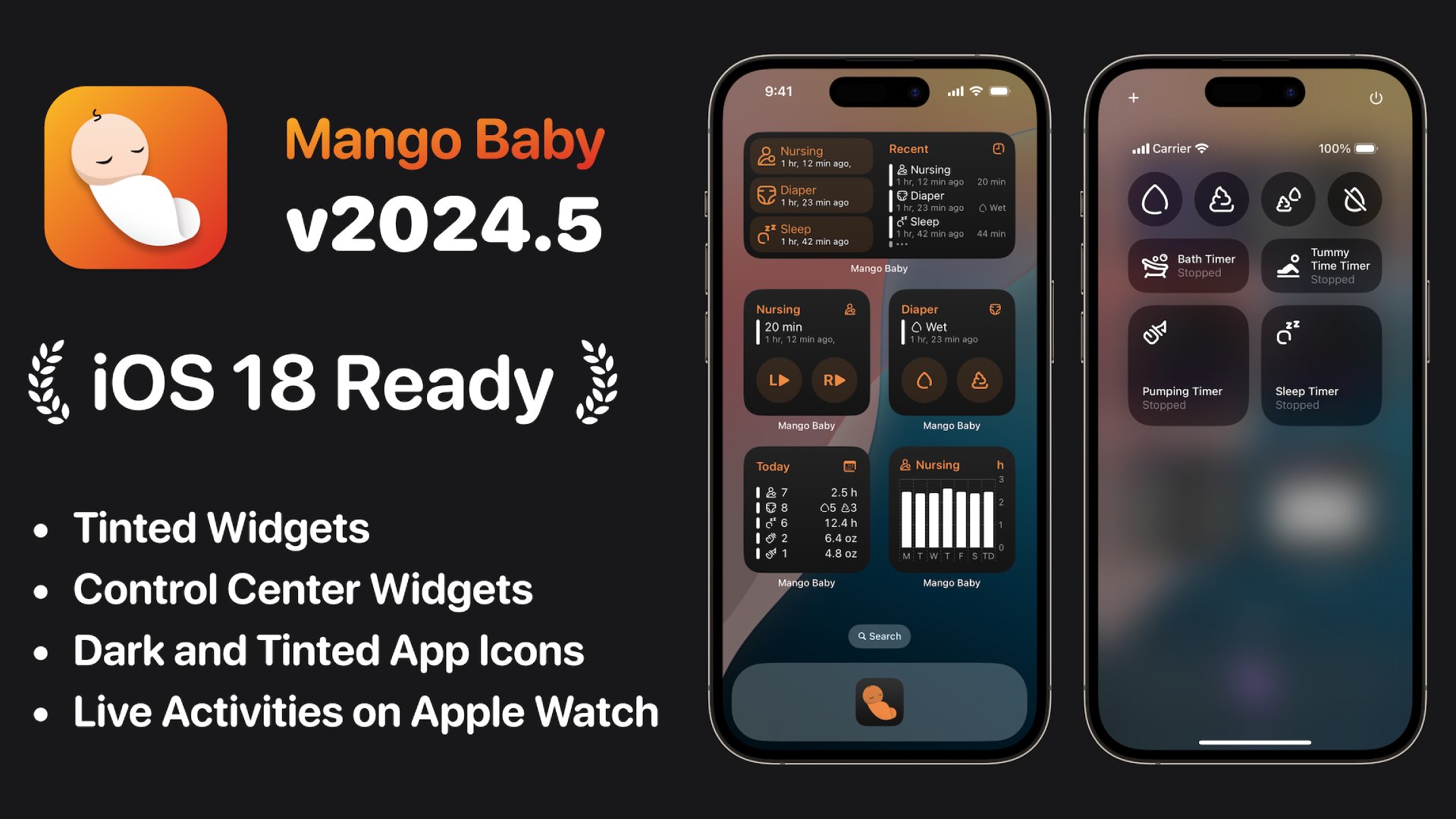 Mango Baby iOS 18