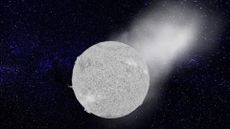 Illustration of a 'runaway' white dwarf.
