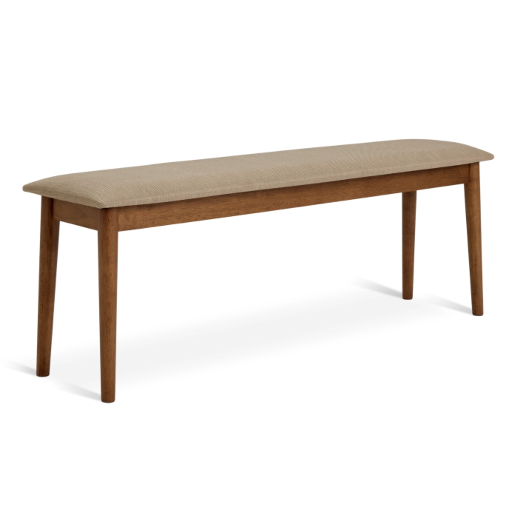 Habitat Skandi Wooden Dining Bench - Walnut