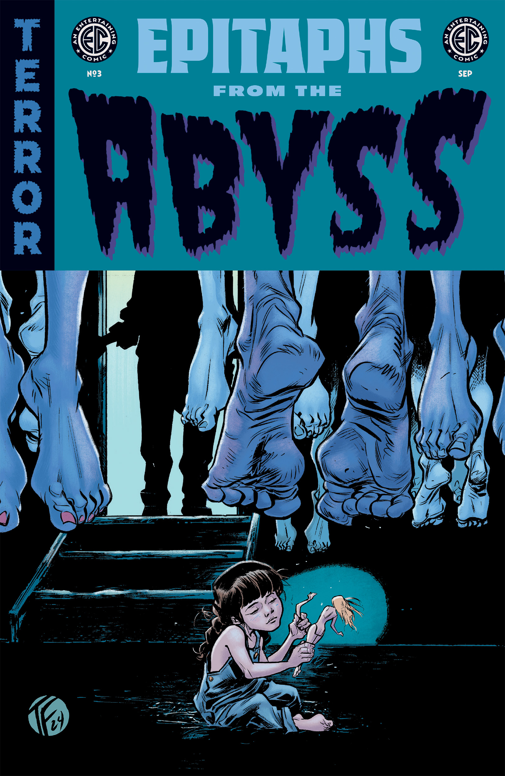 Covers for Epitaphs from the Abyss #3.