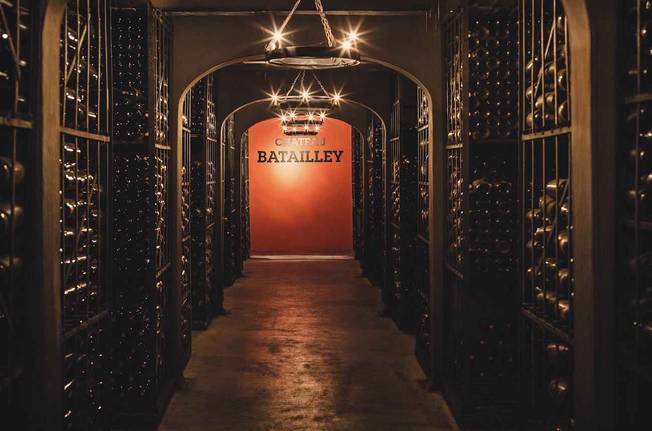 cellar at Ch&amp;acirc;teau Batailley