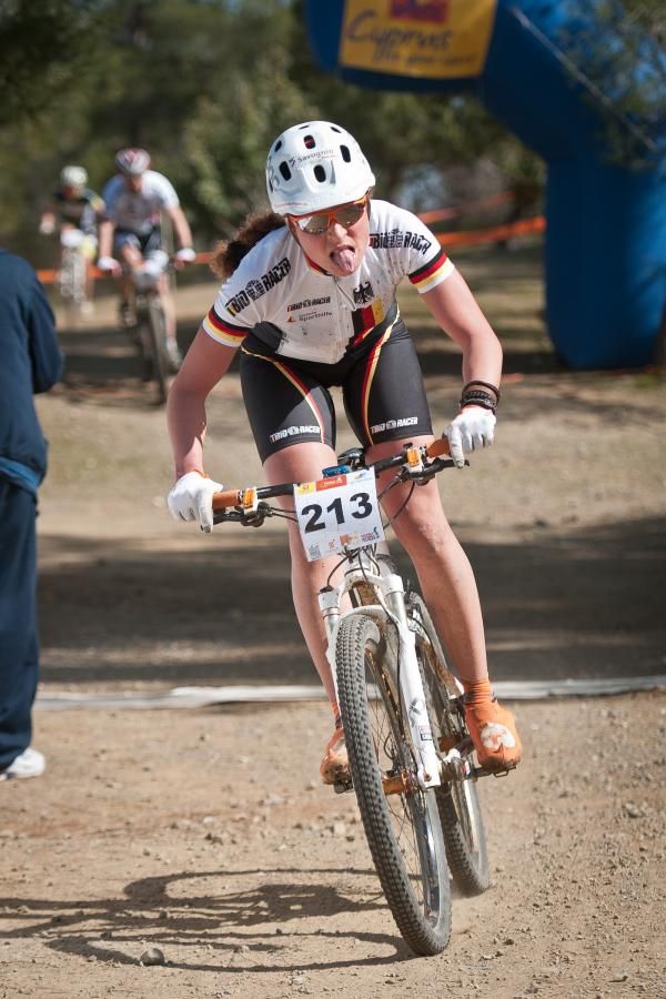 Elisabeth Brandau finshes