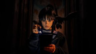Jenna Ortega as Wednesday Addams in Netflix series Wednesday