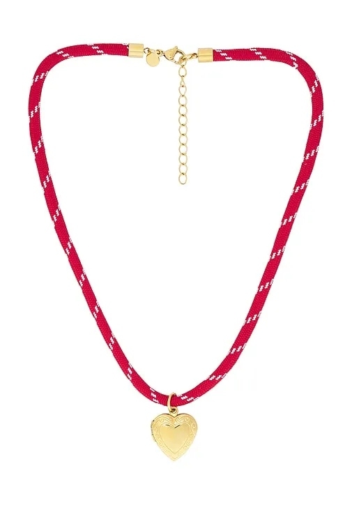 Locket Charm Paracord Necklace