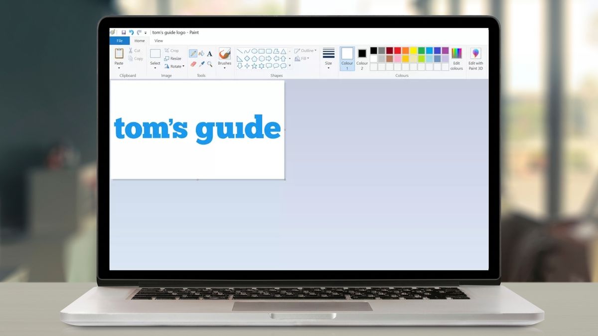 How to edit images in Microsoft Paint Tom's Guide