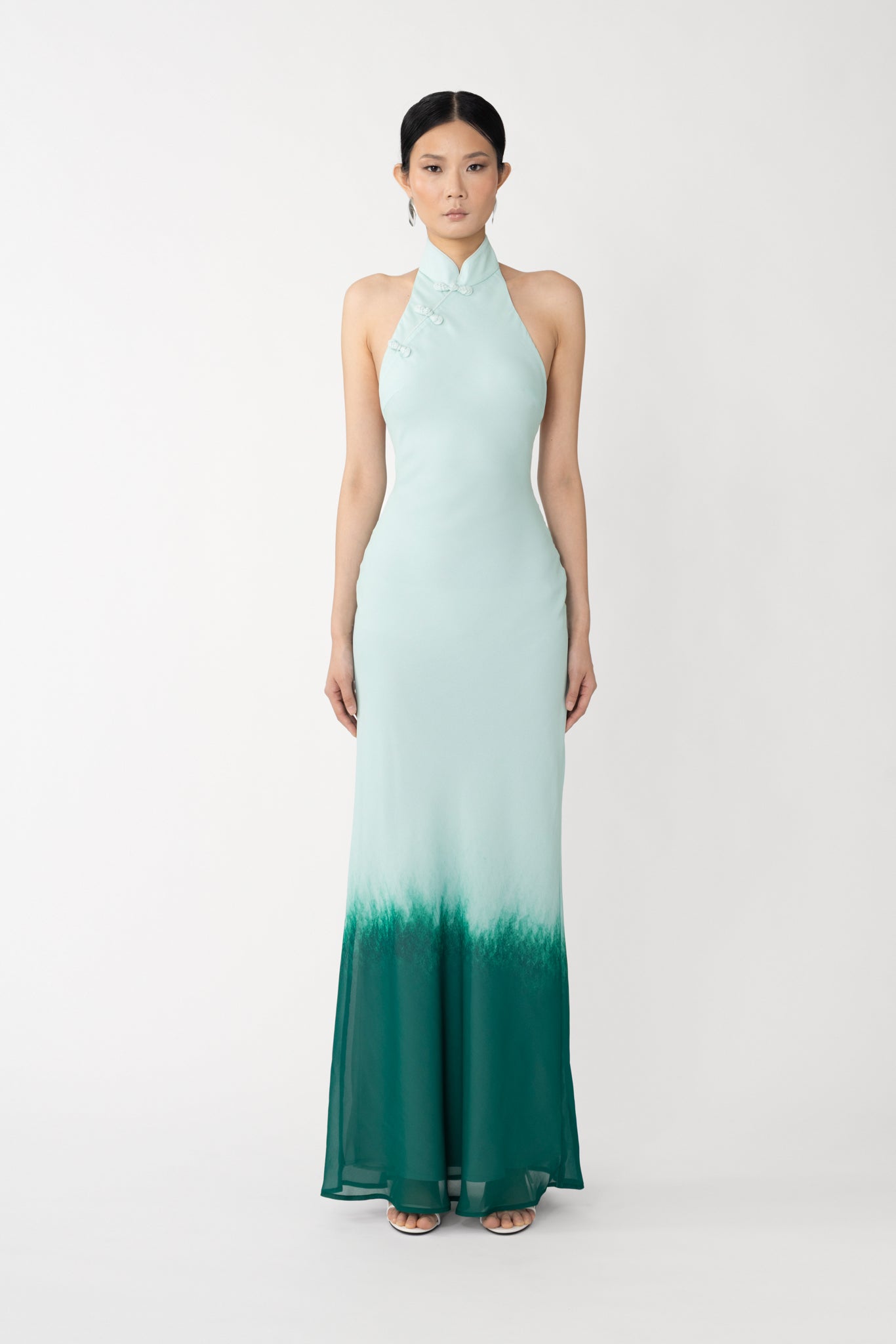 Gianna Maxi Dress - Seafoam Ombre / 00