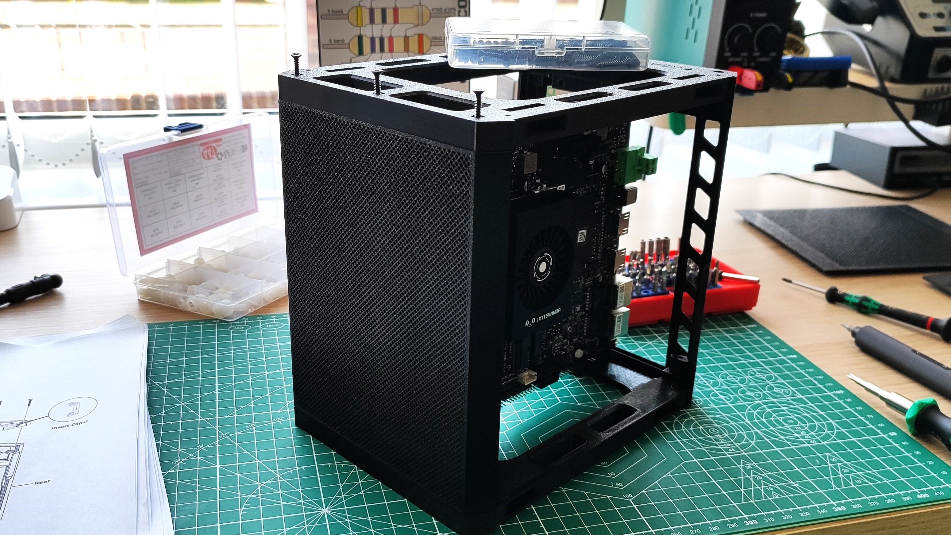 3D Printed case build