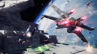 Battlefront II space battle