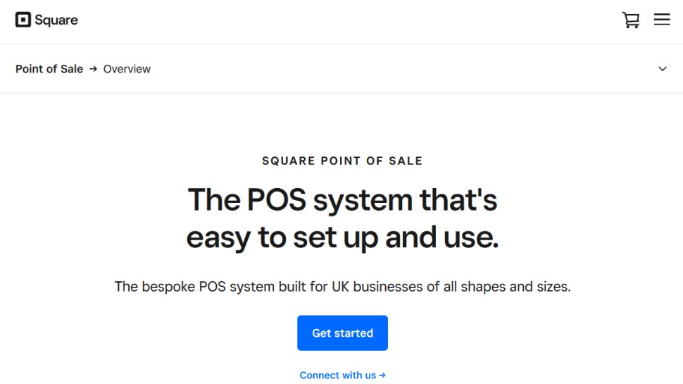 Square website screenshot (October 2025).