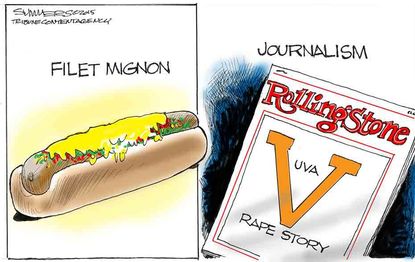 Editorial cartoon U.S. Rolling Stone