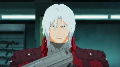 Dante in Devil May Cry season 2