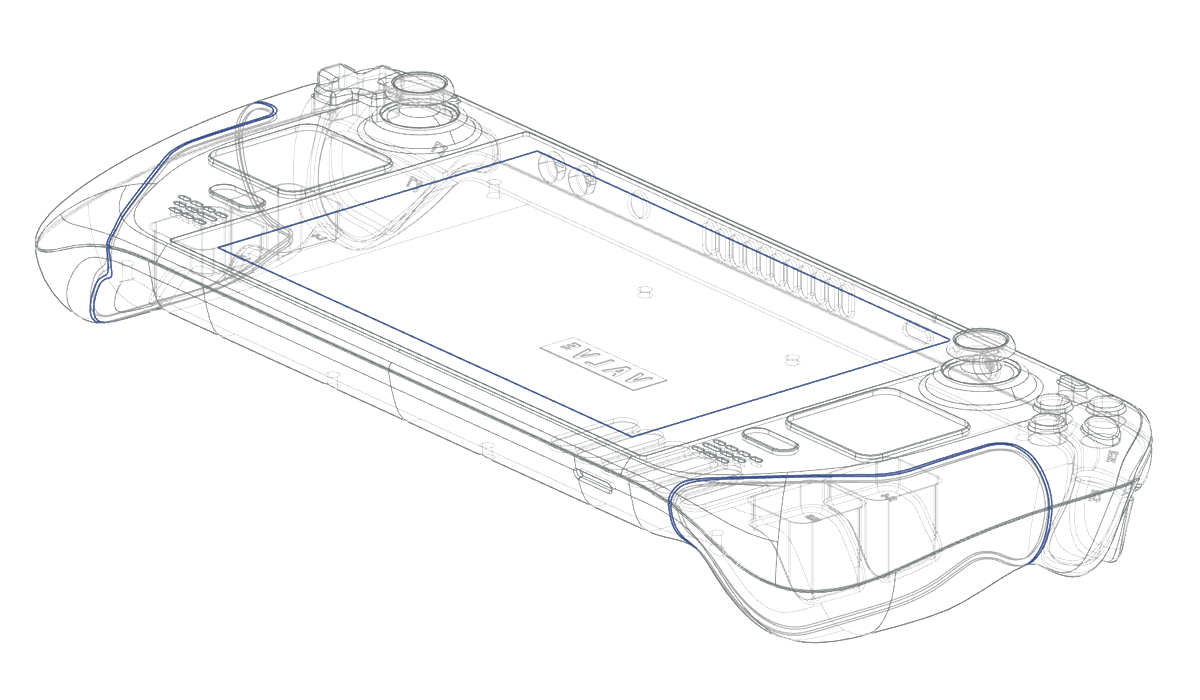 Steam Deck CAD files