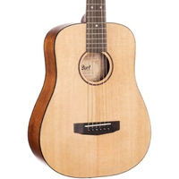 Cort Earth Mini OPSolid Sitka spruce top | Mahogany body | Mahogany neck | Merbau fingerboard | 22.8" scale