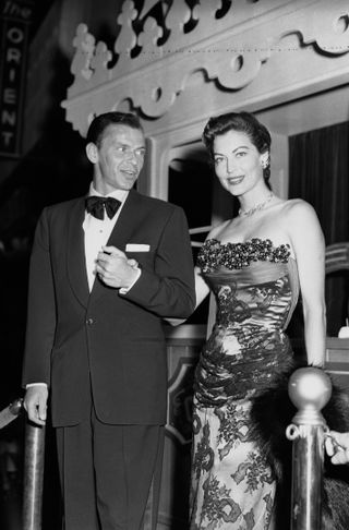 red carpet - Frank Sinatra and Ava Gardner