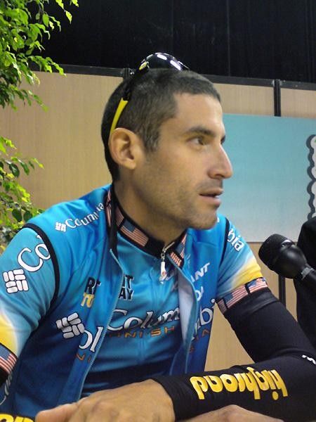 USA's George Hincapie (Columbia) looks ready