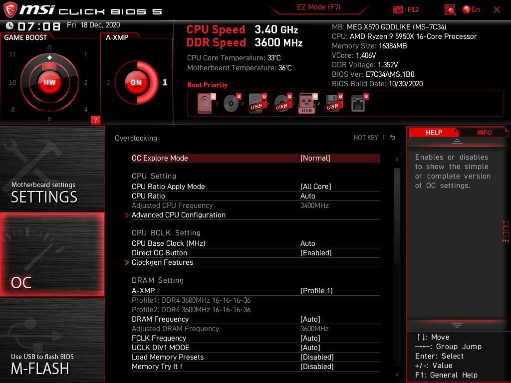 MSI X570 Godlike
