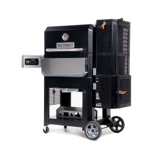 A Masterbuilt Gravity Series 800 Digital Charcoal Griddle + Grill + Smoker 