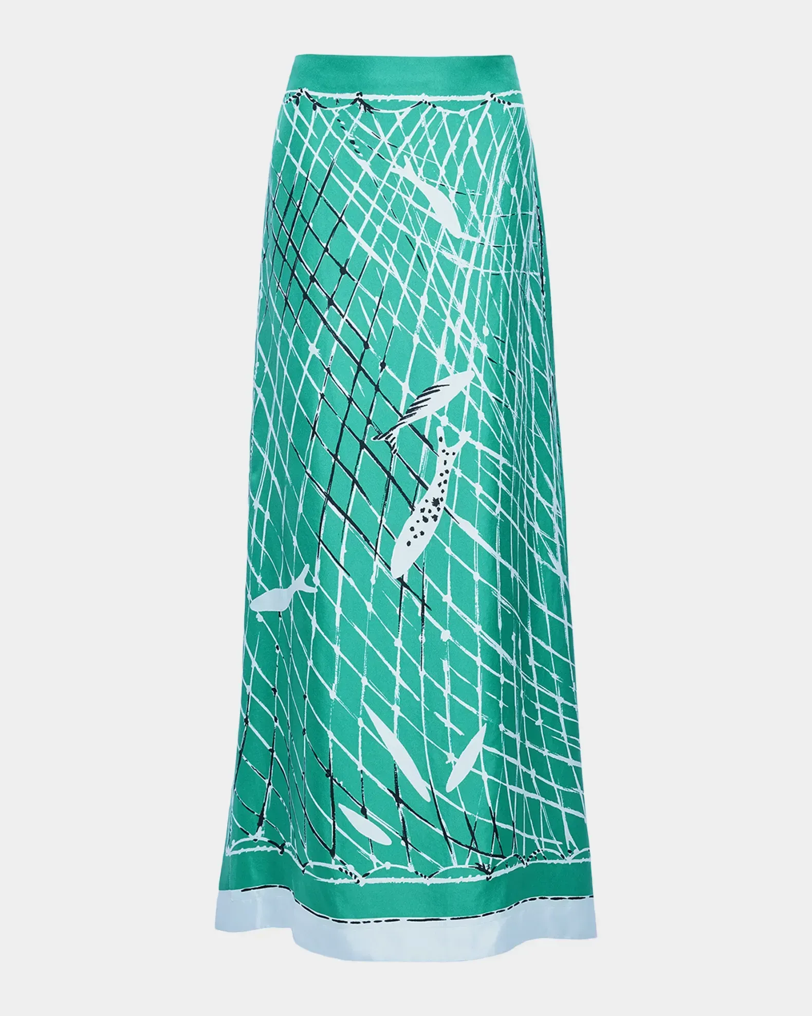 Altuzarra, Linnie Printed Silk Maxi Skirt