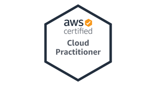 The logo for the AWS Cloud Practitioner qualification