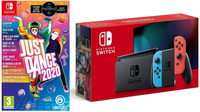 Nintendo Switch (Neon Red/Neon Blue) + Just Dance 2020