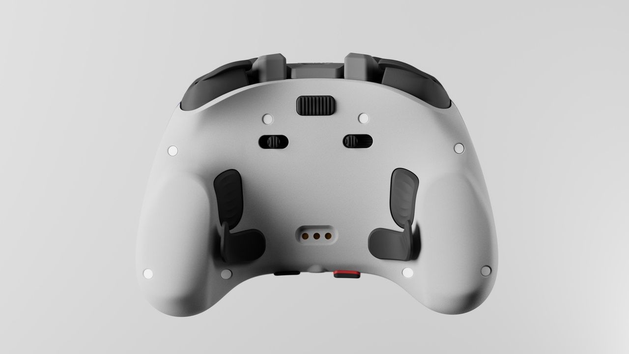 Genki's new controller about to go live on Kickstarter with a screen in the middle.