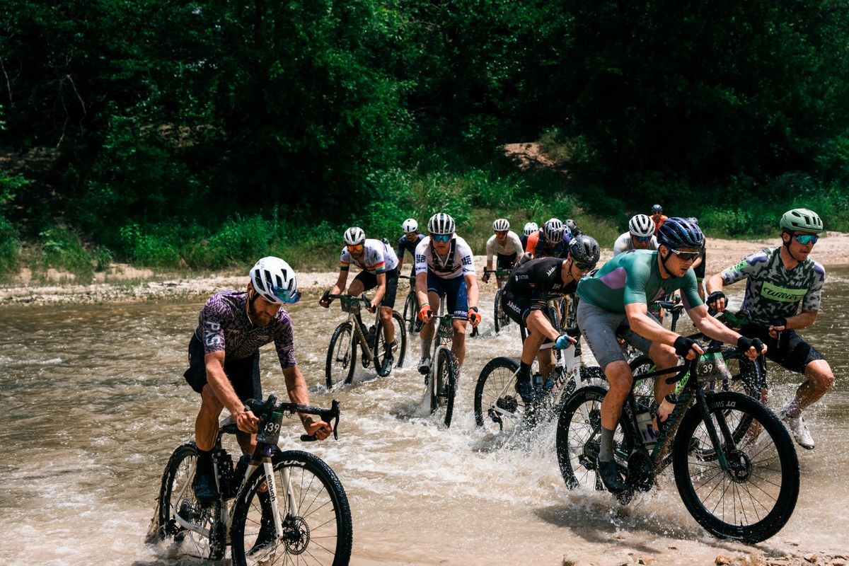 Water crossing on GL 150 La Loca route