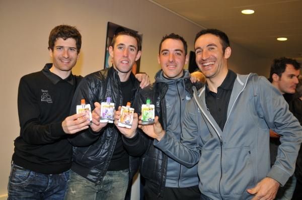 Johann Tschopp, Guillaume Le Floc'h, Mathieu Claude and Laurent Lef&egrave;vre.