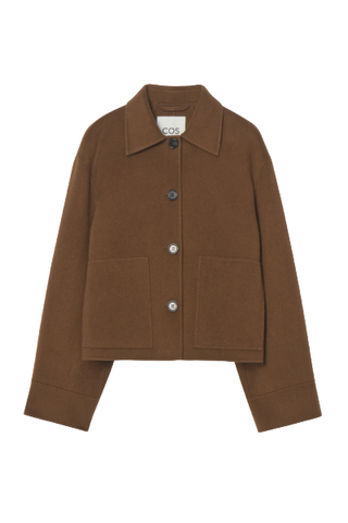 COS Boxy Double-Faced Wool Jacket (Was $190) 