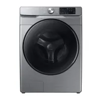 Samsung 4.5 cu. ft. Smart High-Efficiency Front Load Washer with Super Speed in Platinum