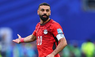 Mohamed Salah of Egypt during the FIFA World Cup 2026 Group G match between Egypt and IR Iran at Seattle Stadium on June 26, 2026 in Seattle, United States. 