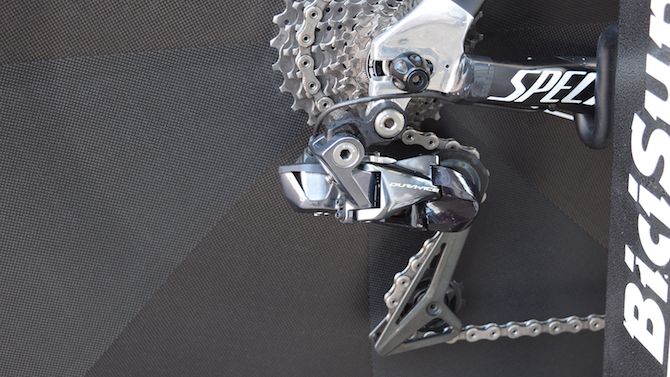 A closer look at the Shimano Dura-Ace R9150 rear derailleur
