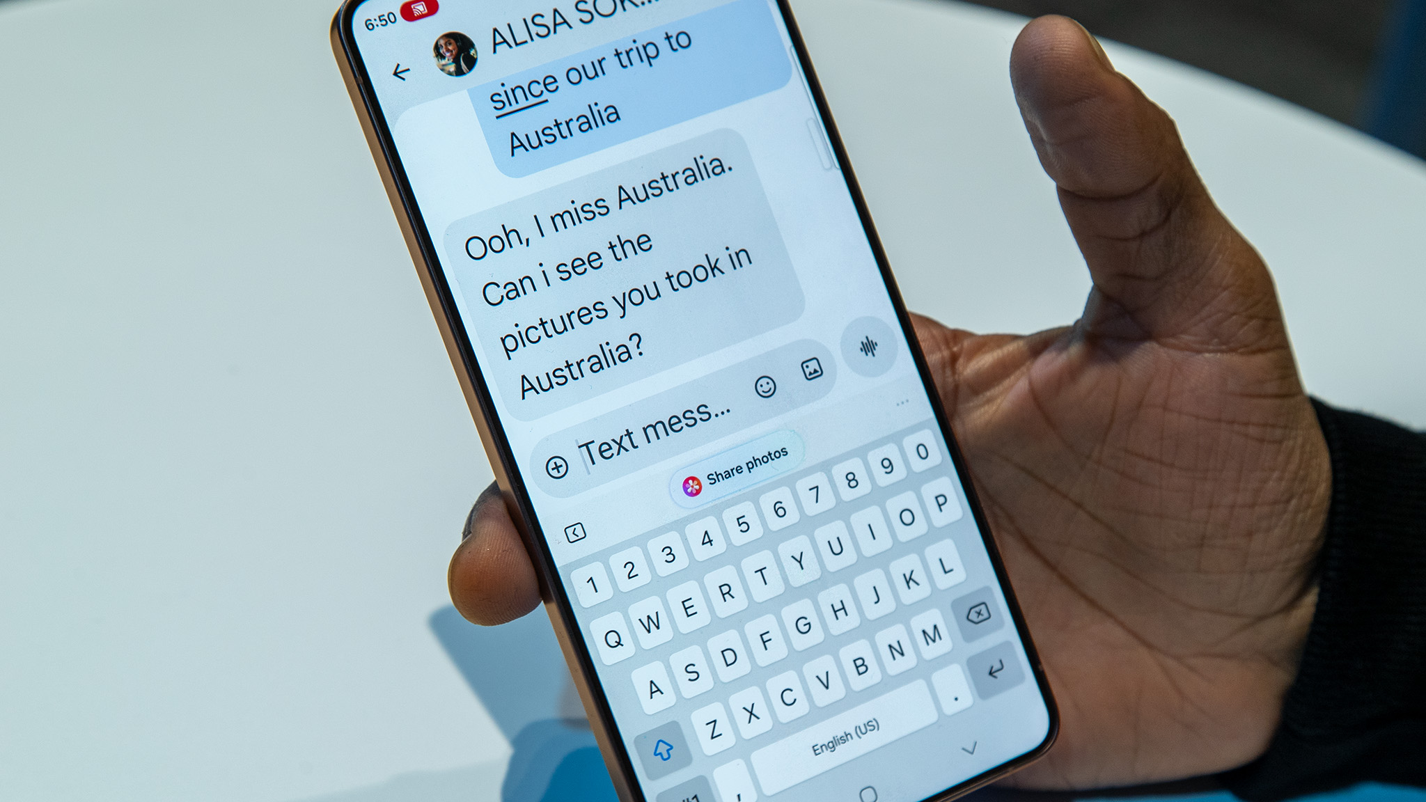 Using the Nudge feature on the Samsung Galaxy S26 Ultra