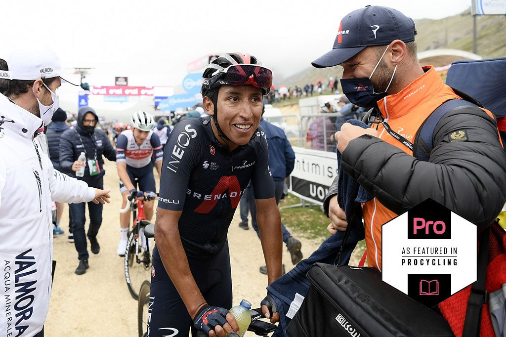 Giro d&#039;Italia 2021 - 104th Edition - 9th stage Castel di Sangro - Campo Felice (Rocca di Cambio) 158 km - 16/05/2021 - Egan Bernal (COL - Ineos Grenadiers) - photo POOL Fabio Ferrari/BettiniPhotoÂ©2021