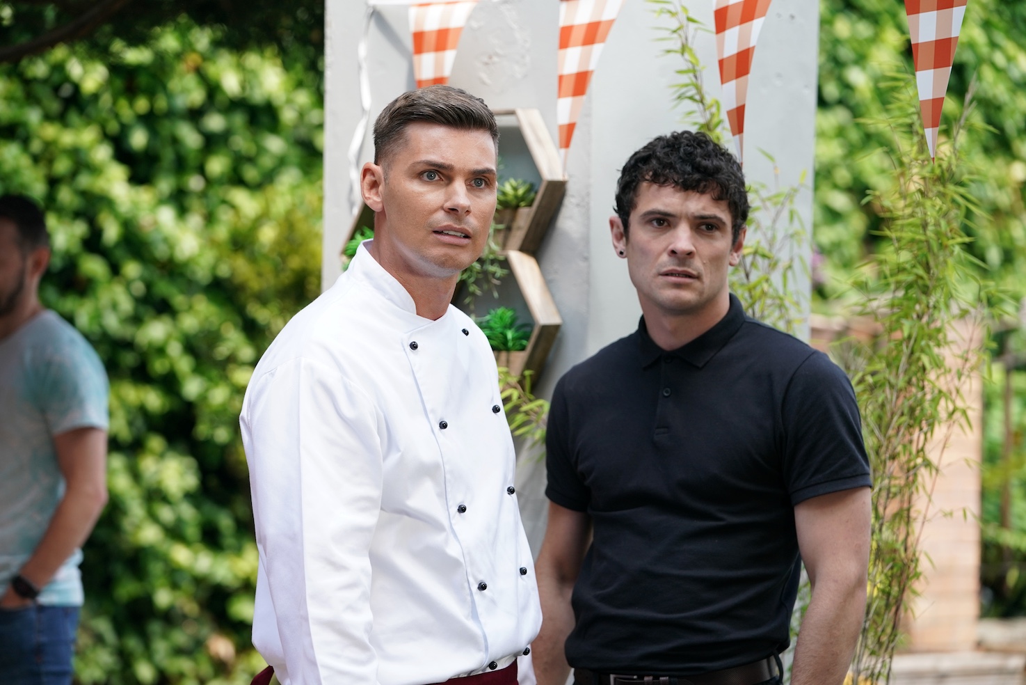 Ste Hay and Rex Gallagher standing side by side.